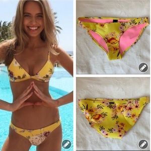 Triangl floral neoprene bottoms 7674